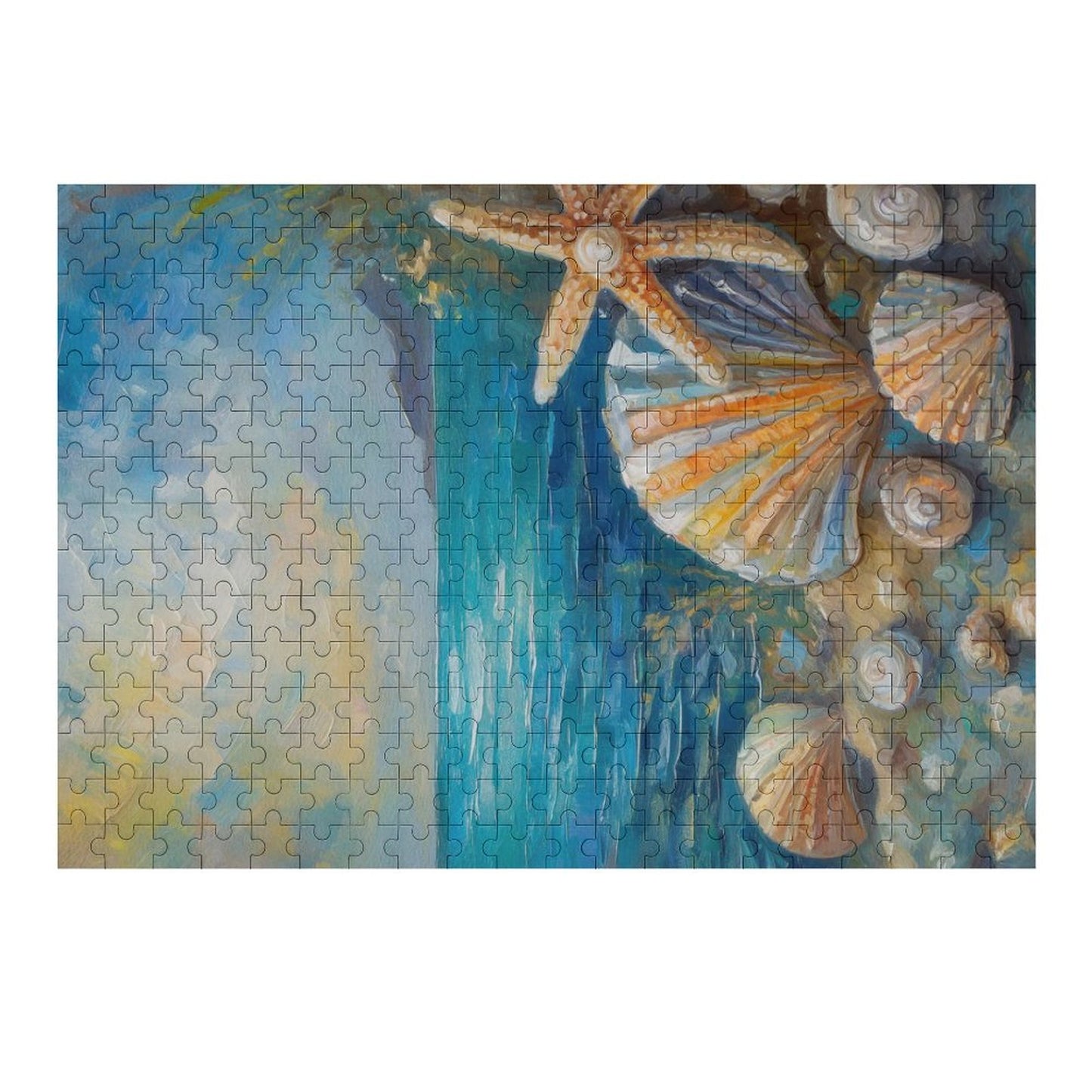 Wooden Picture Puzzle - Sea