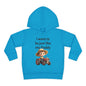 Adorable Toddler Fleece Hoodie - "I want to be just like my Daddy" - Kids Gift, Baby Shower, Birthday, Farm Theme