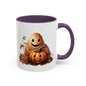 Whimsical Halloween Coffee Mug | Pumpkin-Inspired Drinkware, Cute Fall Decor, Gift for Pumpkin Lovers, Cozy Autumn Vibe