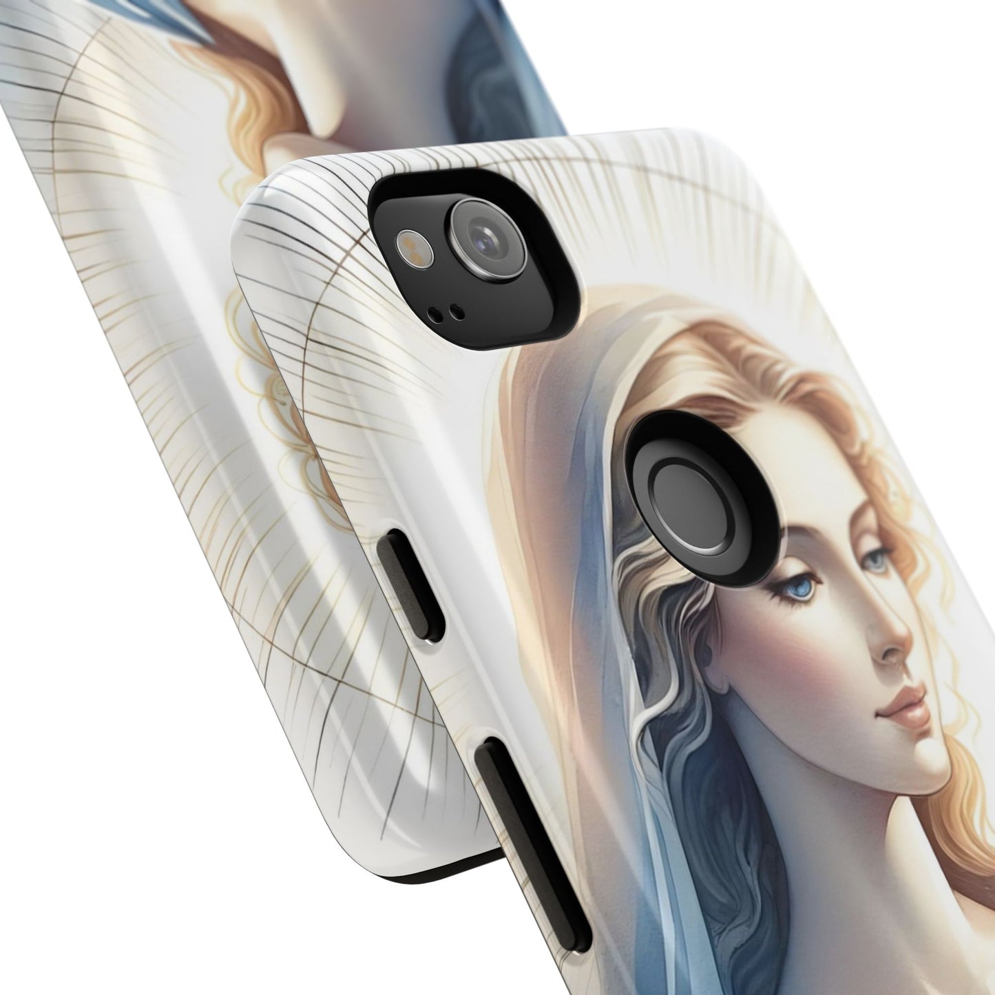 Beautiful Mary Phone Case, Tough Phone Case, Inspirational Tech Accessory, Gift for Her, Religious Phone Cover