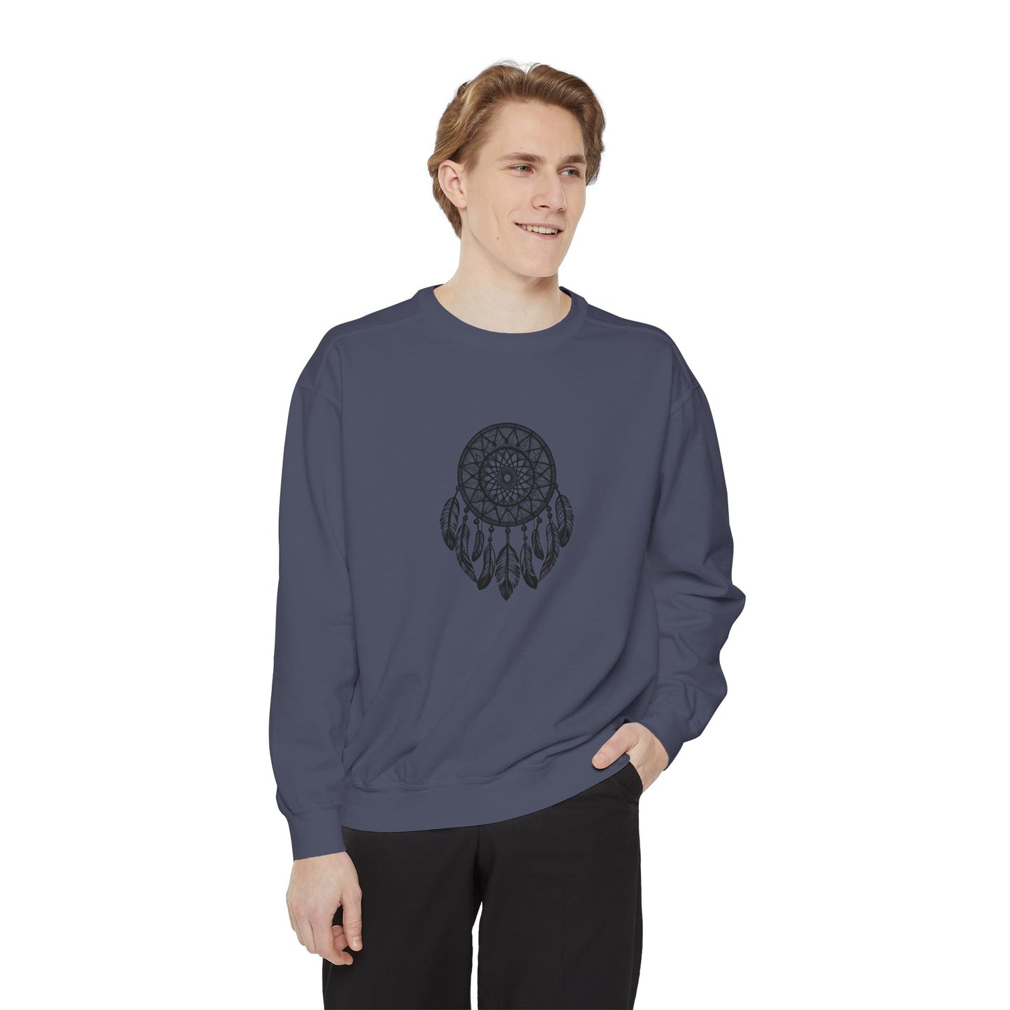 Dreamcatcher Sweatshirt for Cozy Vibes, Perfect Gift for Boho Lovers, Casual Outfits, Fall Style, Relaxing Days