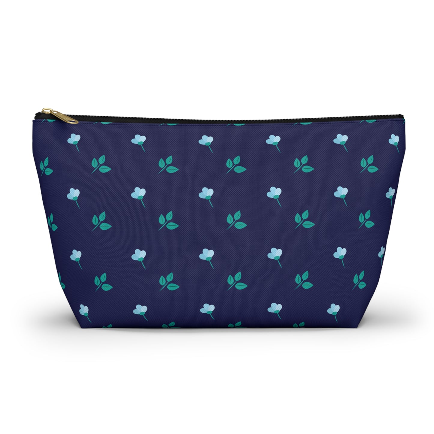 Floral Accessory Pouch, Botanical Makeup Bag, Travel Organizer, Gift for Her, Floral Design Pouch, Everyday Essentials