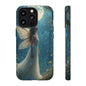 Fairy Moon Phone Case | Tough Cases for Nature Lovers, Fantasy Gift, Boho Phone Accessory, Ethereal Aesthetic, Magical Design