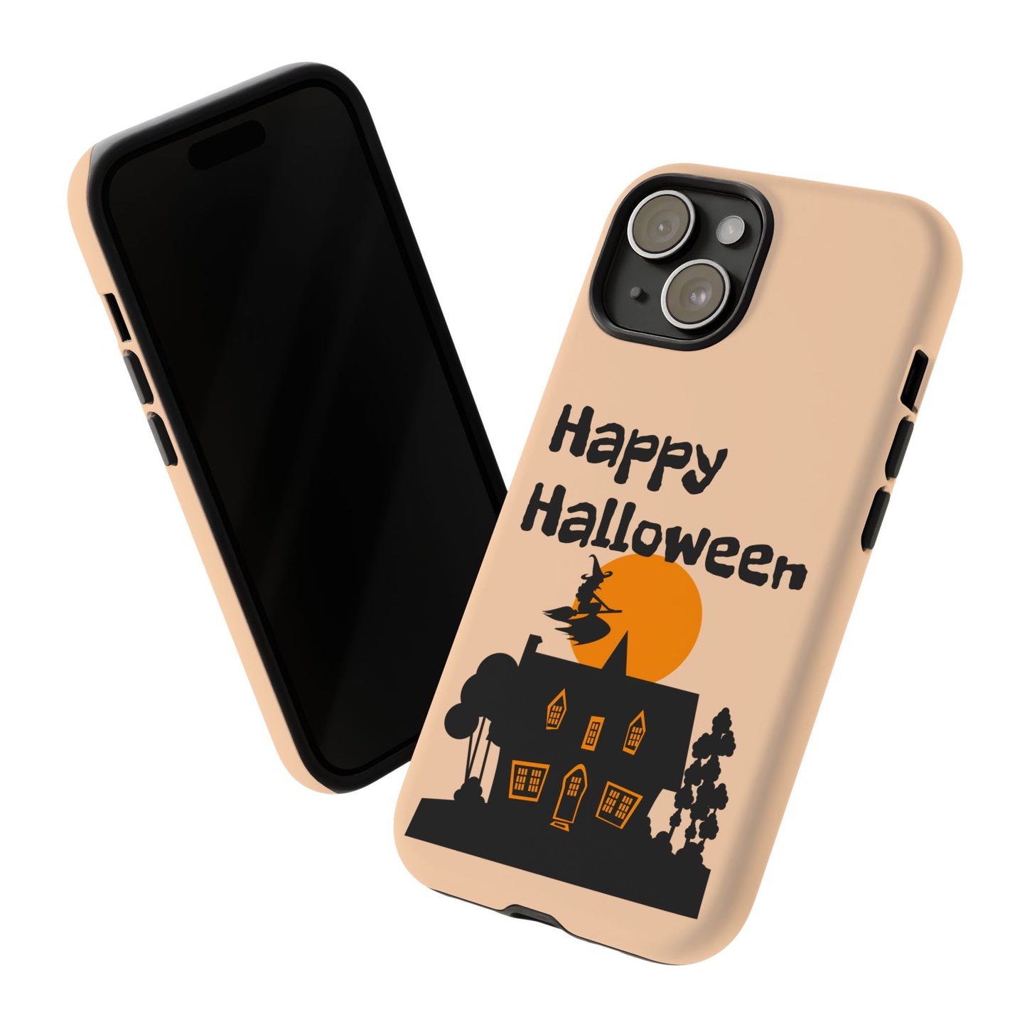 Halloween Phone Case, Spooky Mobile Cover, Tough Case for Phone, Witch Design, Fall Decor, Unique Gift for Halloween