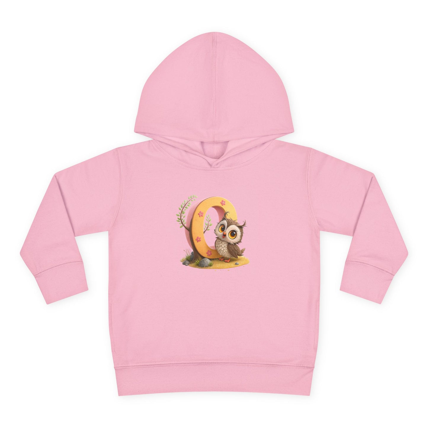 Adorable Toddler Owl Pullover Fleece Hoodie, Cute Kids Hoodie, Owl Design, Cozy Toddler Apparel, Perfect for Gifts and Playtime
