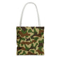 Camouflage Print Tote Bag, Stylish Shopping Bag, Everyday Use, Gym Tote, Eco-Friendly, Travel Accessory