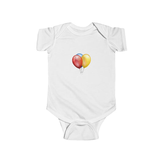 Cute Balloon Infant Bodysuit - Perfect for Newborns, Baby Showers, Birthday Gifts, Playdates, Everyday Wear