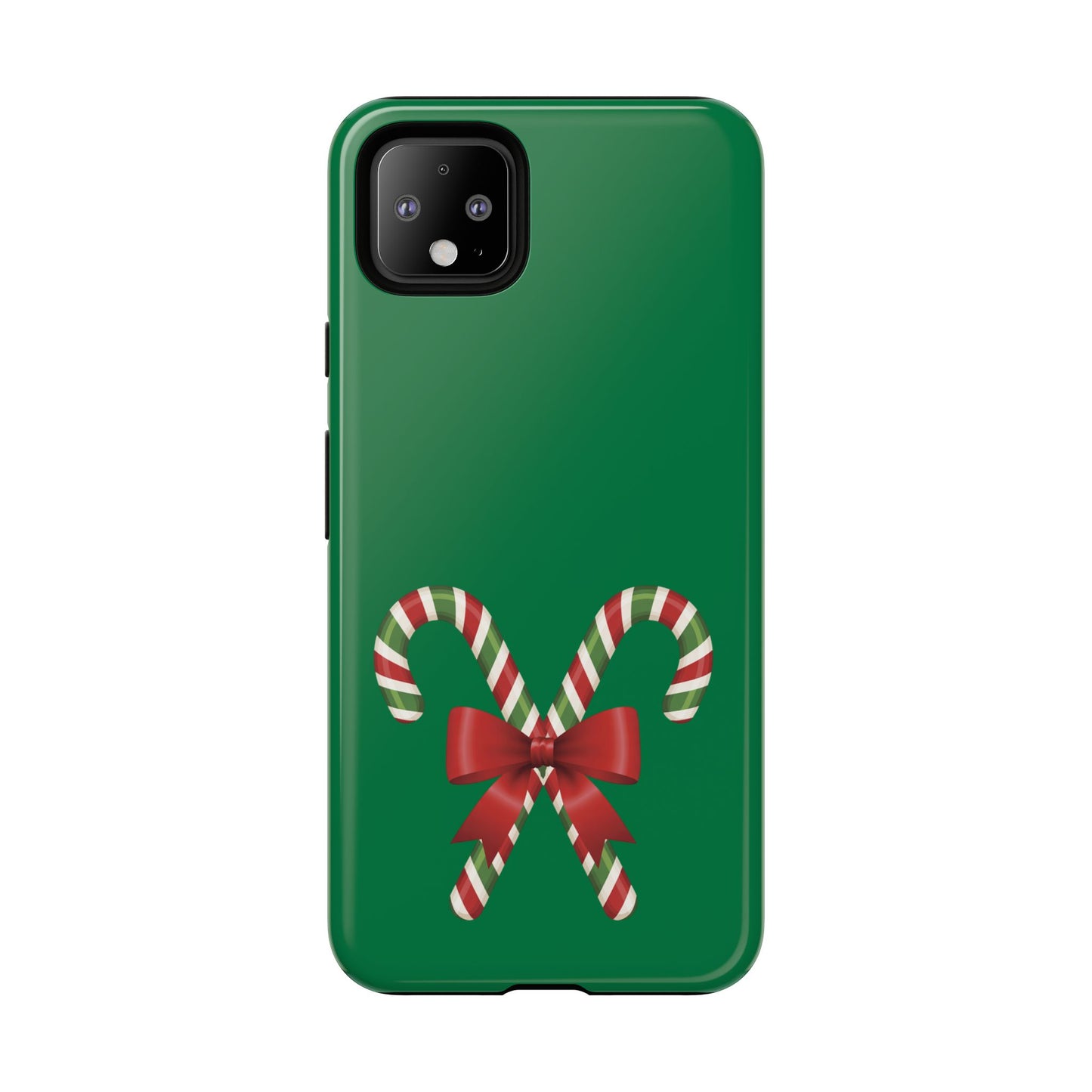 Candy Cane Phone Case: Holiday Spirit, Festive Gift, Cute Accessories, Christmas Decor, Seasonal Style