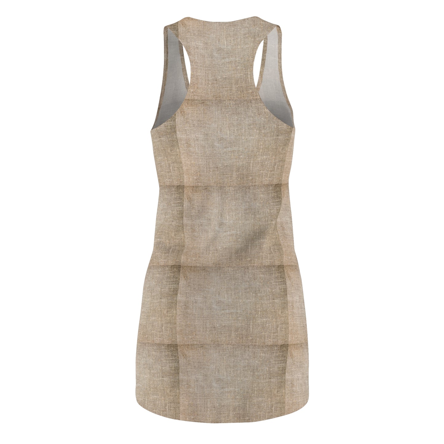 Chic Women's Racerback Dress, Summer Casual Dress, Beach Wear, Festival Outfit, Everyday Comfort Dress, Eco-Friendly Fashion