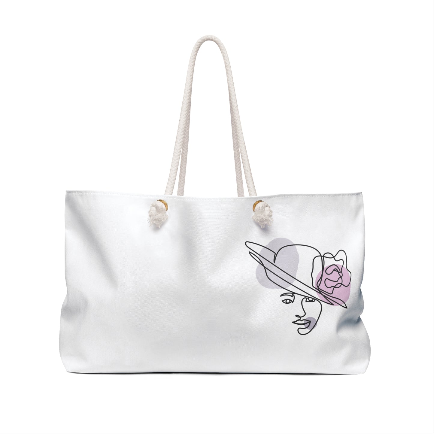 Chic Weekender Bag - Stylish Tote for Getaways, Travel, Beach, Gym, Fashionable Storage for Everyday Essentials