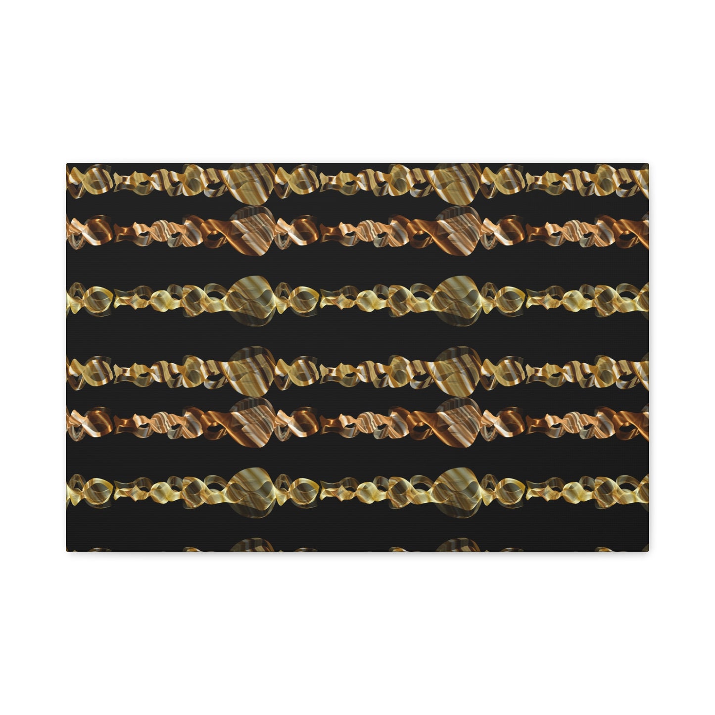 Artistic Canvas Gold and Black