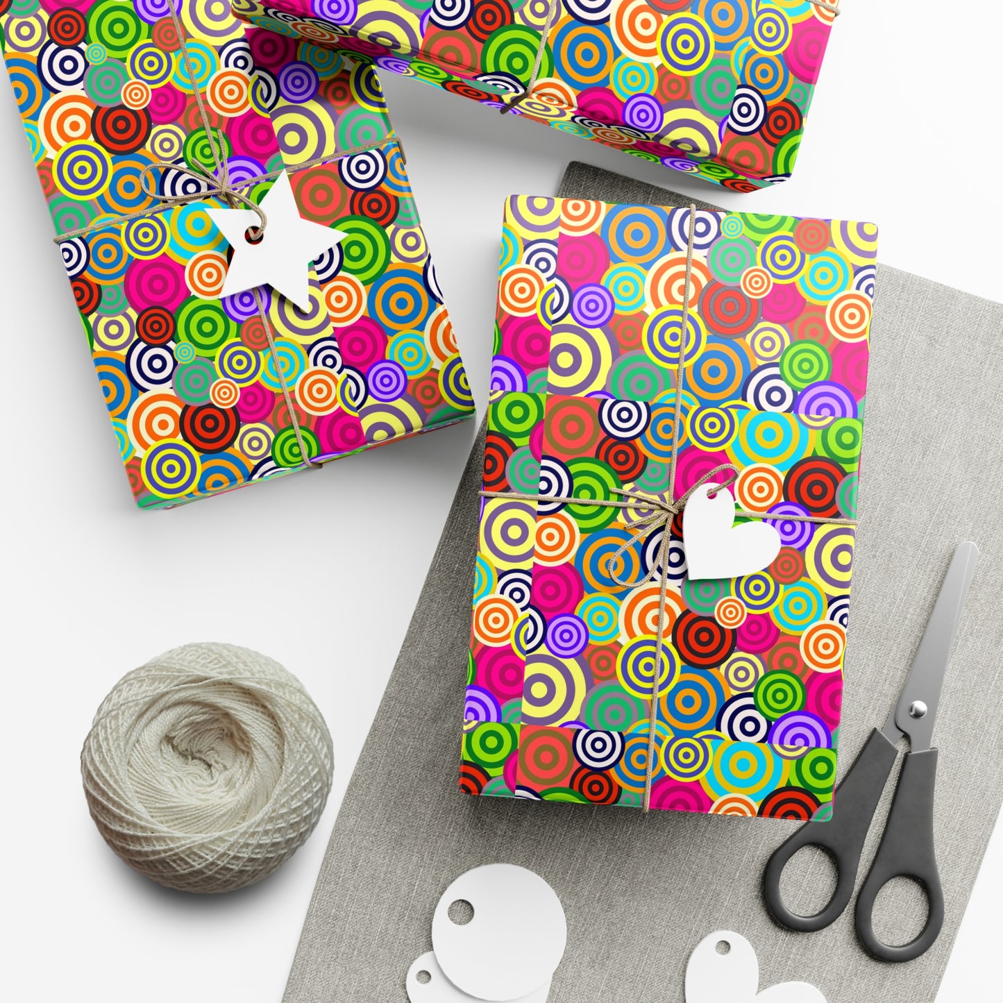 Vibrant Gift Wrap Papers for All Occasions, Colorful Wrapping Paper for Birthdays, Holidays, Parties, Unique Gift Presentation