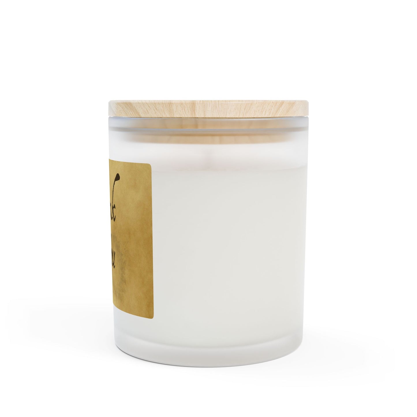 Frosted Glass Candle, 11oz
