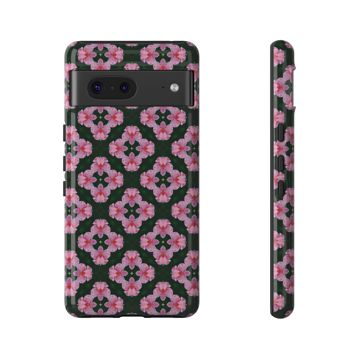 Tough Cases - Floral Phone Case, Stylish Protective Cover for Women, Gift Idea for Birthdays, Unique Floral Design, Trendy Tech Accessory