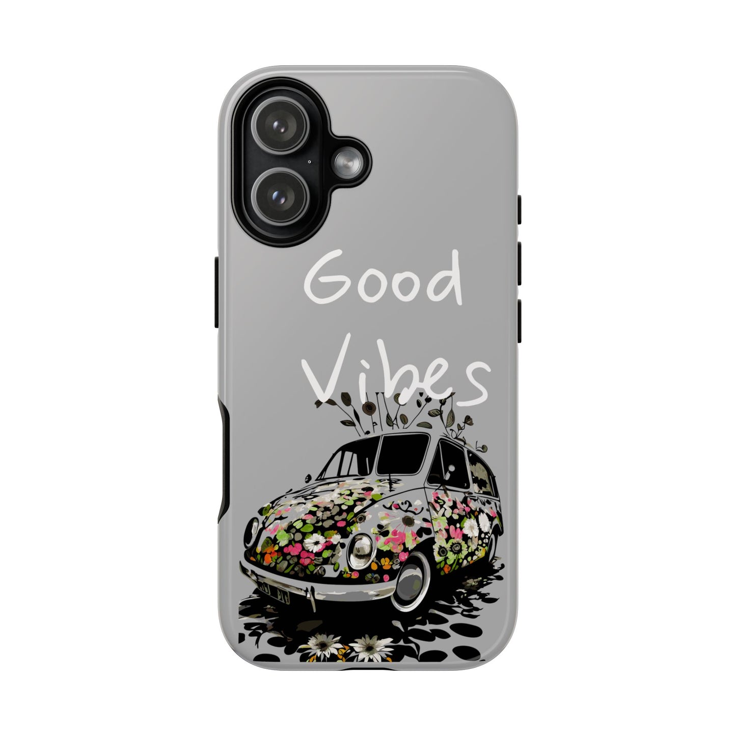 Floral Phone Case | Good Vibes, Phone Accessories, Gift for Her, Trendy Tech, Summer Vibes, Birthday Gift