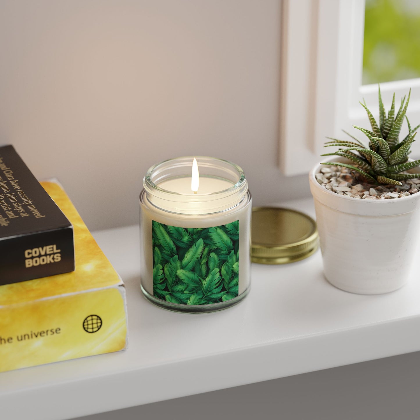 Tropical Scented Candles, Coconut Apricot Wax, Eco-friendly Candle for Relaxation, Home Decor, Gift for Any Occasion, Aromatherapy