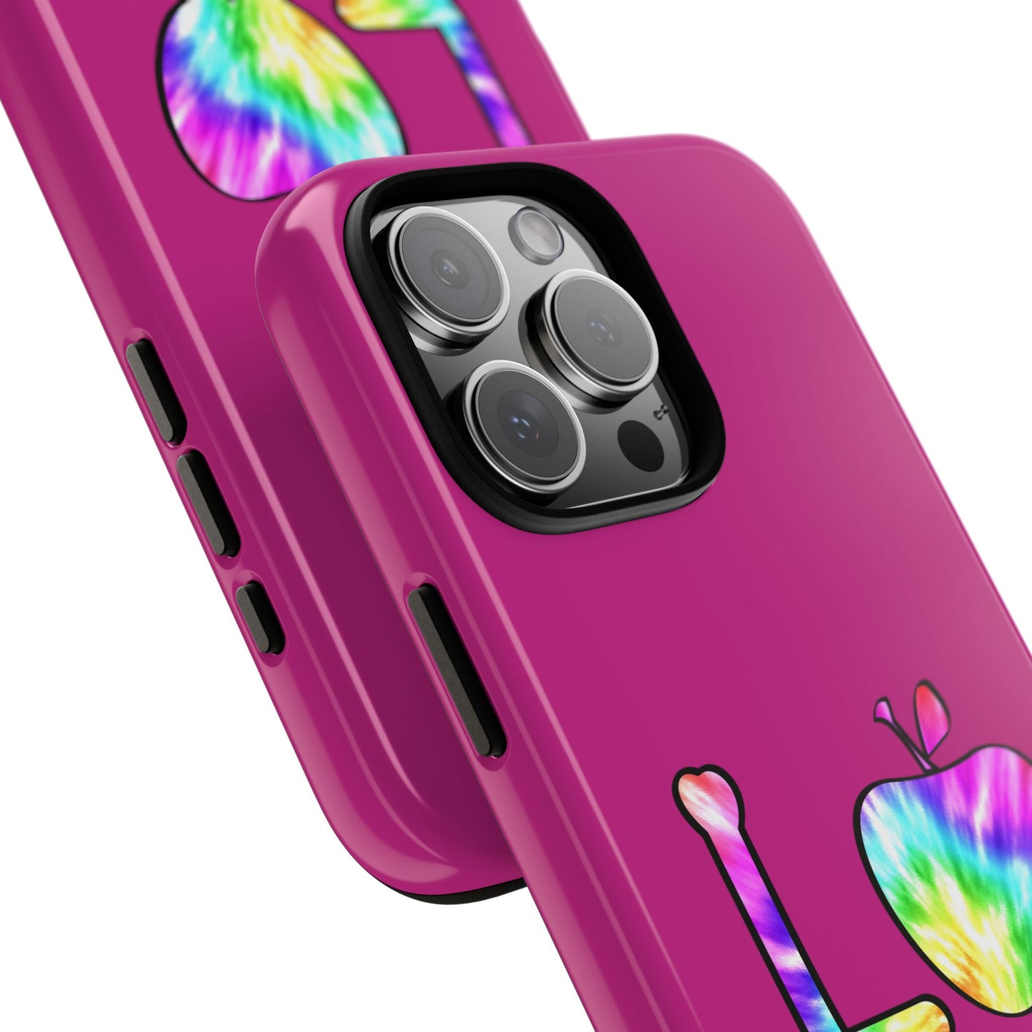 Colorful Love Phone Case, Tough Cases for iPhone, Cute Phone Accessory, Gift for Her, Summer Vibe Phone Cover