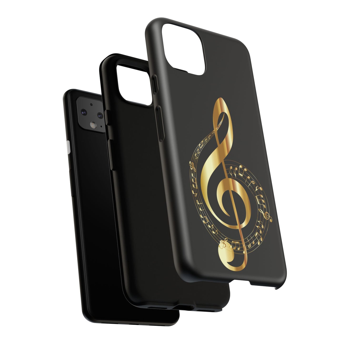 Tough Cases black gold musical Note