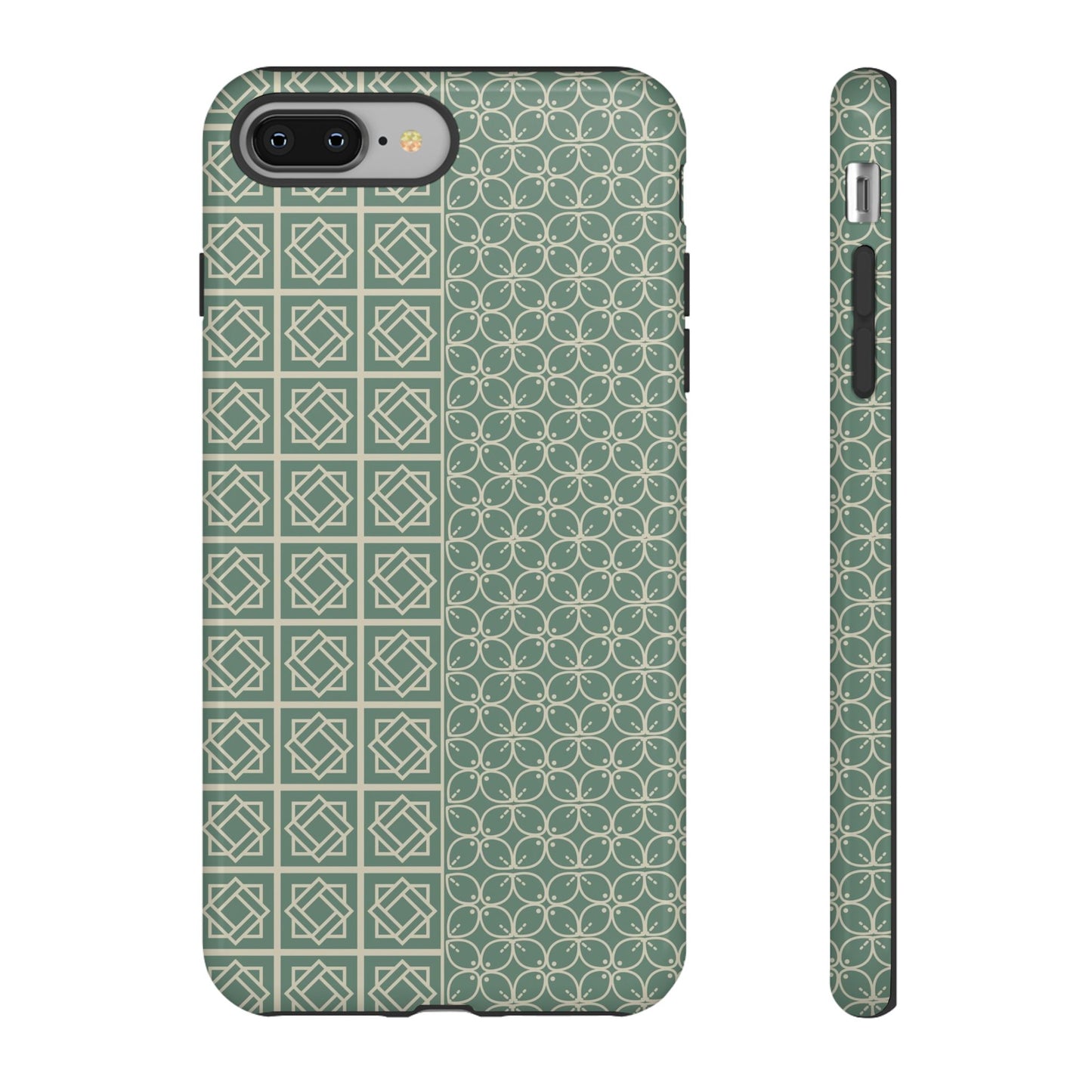 Stylish Phone Case with Geometric Patterns, Tough Cases, Durable Cell Phone Cover, Trendy Smartphone Accessory, Functional Gift Idea