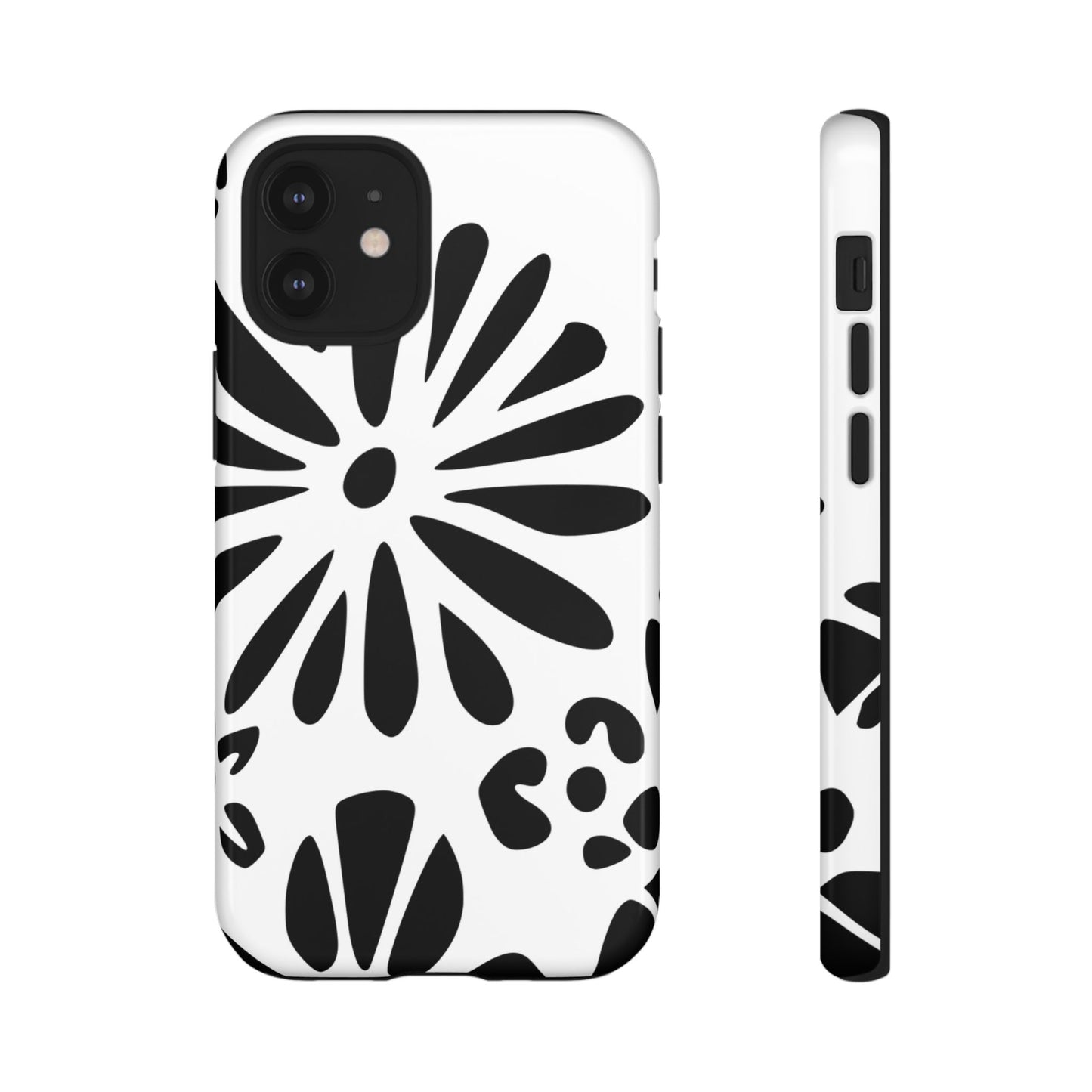 Stylish Phone Case with Floral Design, Tough Phone Cover for Her, Trendy Black and White Cell Phone Case, Unique Gift for Birthdays [...]