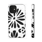 Stylish Phone Case with Floral Design, Tough Phone Cover for Her, Trendy Black and White Cell Phone Case, Unique Gift for Birthdays [...]