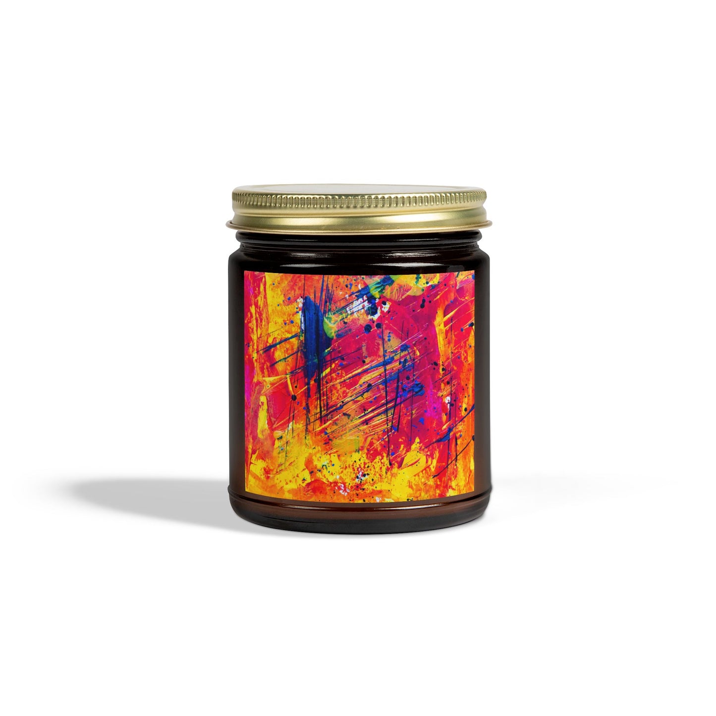 Vibrant Artistic Scented Candles - Perfect for Relaxation, Home Decor, Gifts, Celebrations, and Aromatherapy