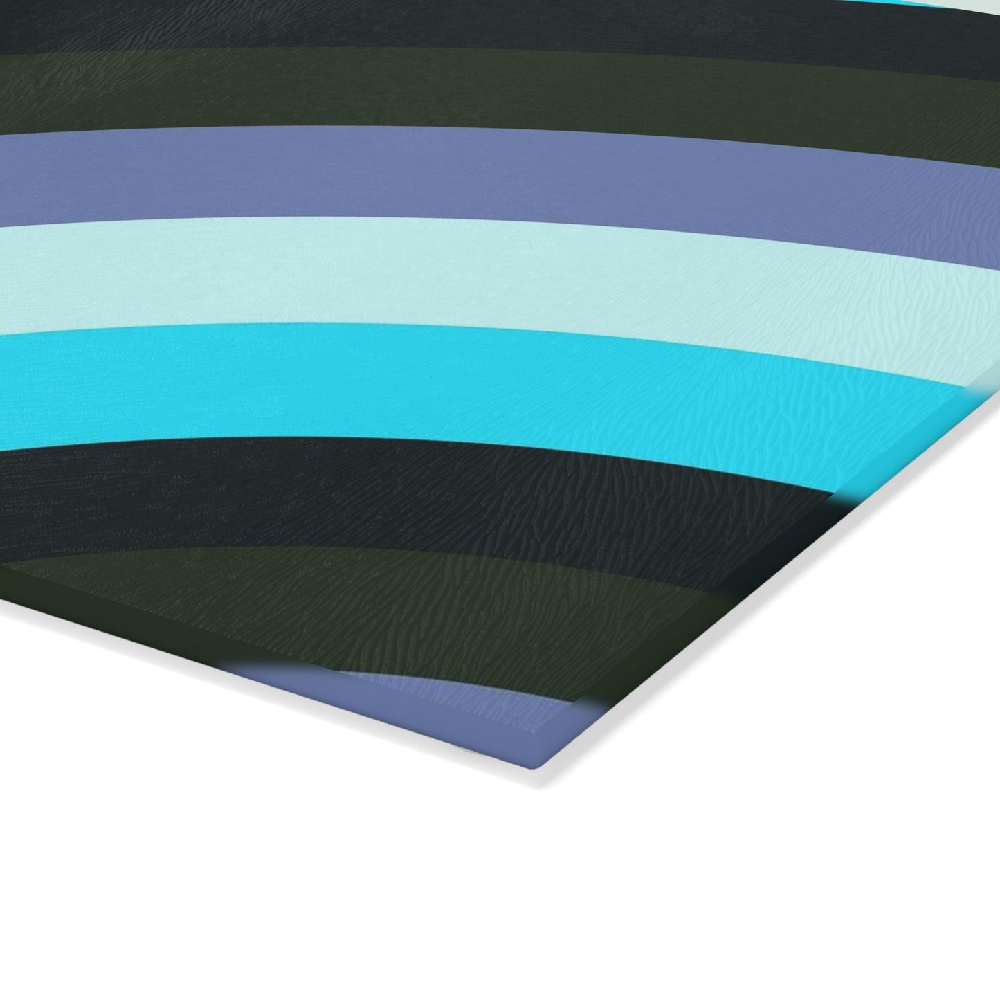 Modern Glass Cutting Board with Cool Geometric Design, Kitchen Decor, Unique Gift, Charcuterie Board, Home and Living