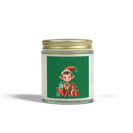 Elf-Themed Scented Candles - Holiday Cheer, Christmas Gift, Home Decor, Cozy Vibes, Aromatherapy