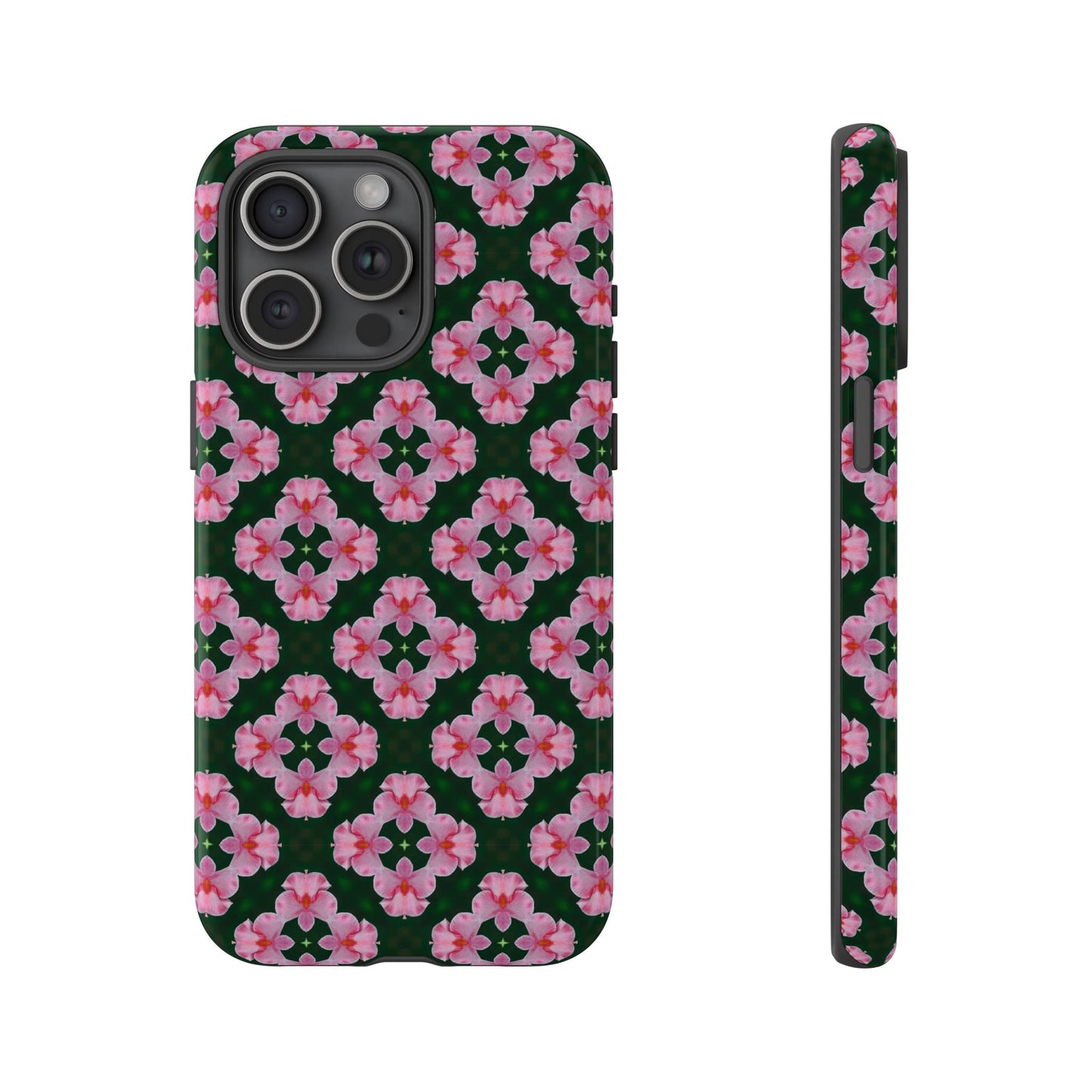 Tough Cases - Floral Phone Case, Stylish Protective Cover for Women, Gift Idea for Birthdays, Unique Floral Design, Trendy Tech Accessory