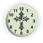 Elegant Cross Wall Clock | Faith-Inspired Home Decor, Unique Gift for Christians, Living Room Accent, Religious Wall Art