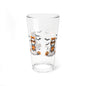 Halloween Mixing Glass, 16oz - Spooky Drinkware, Trick or Treat Glass, Halloween Decor, Fall Party Essentials, Unique Gift Idea