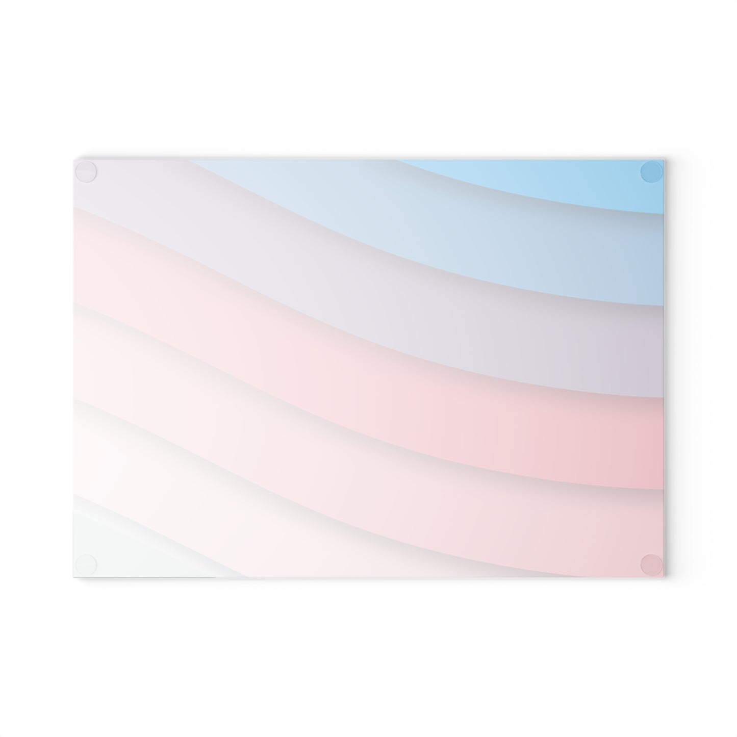 Elegant Pastel Glass Cutting Board | Kitchen Decor, Gift for Chefs
