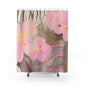 Blossom Shower Curtains | Elegant Floral Bathroom Decor, Spring Home Update, Gift for Nature Lovers, Mother's Day, Boho Style