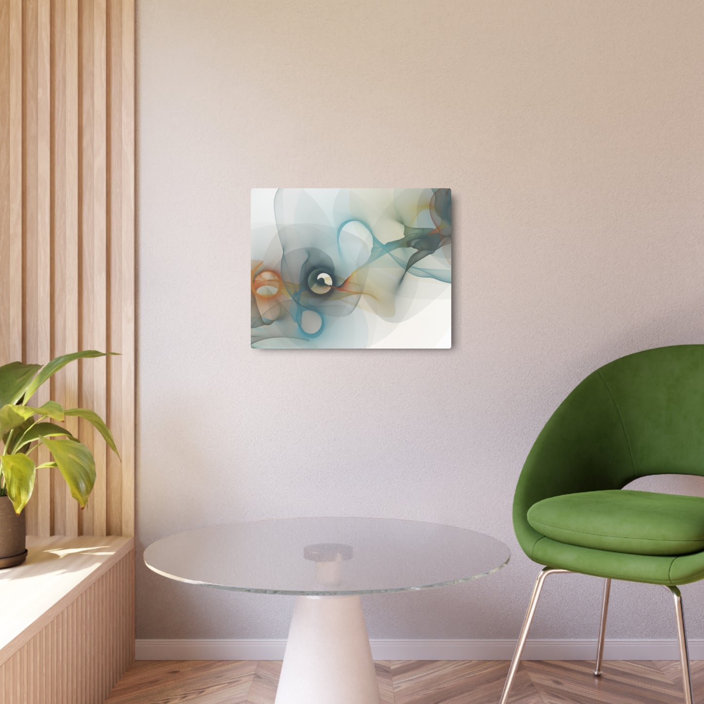 Metal Art Sign - Abstract Wall Decor, Modern Home Accents, Unique Gift for Art Lovers, Stylish Office Decor, Contemporary Art Piece