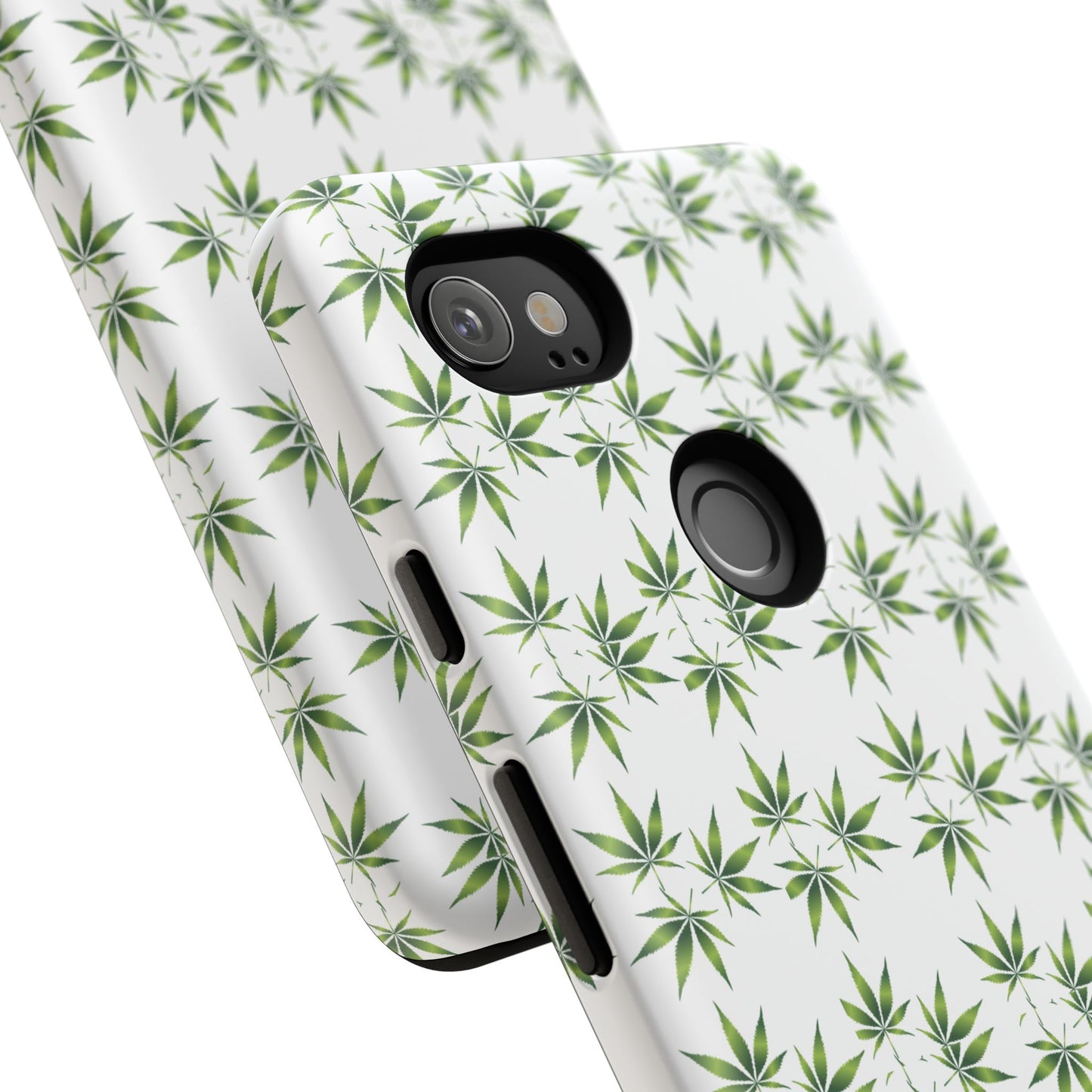 Stylish Phone Case with Cannabis Leaf Design, Durable Phone Cover, Gift for Stoner Friends, Unique Phone Accessory, Nature-Inspired Design