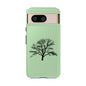 Minimalist Tree Phone Case, Nature-Inspired Phone Cover, Eco-Friendly Cell Phone Accessory, Perfect Gift for Nature Lovers