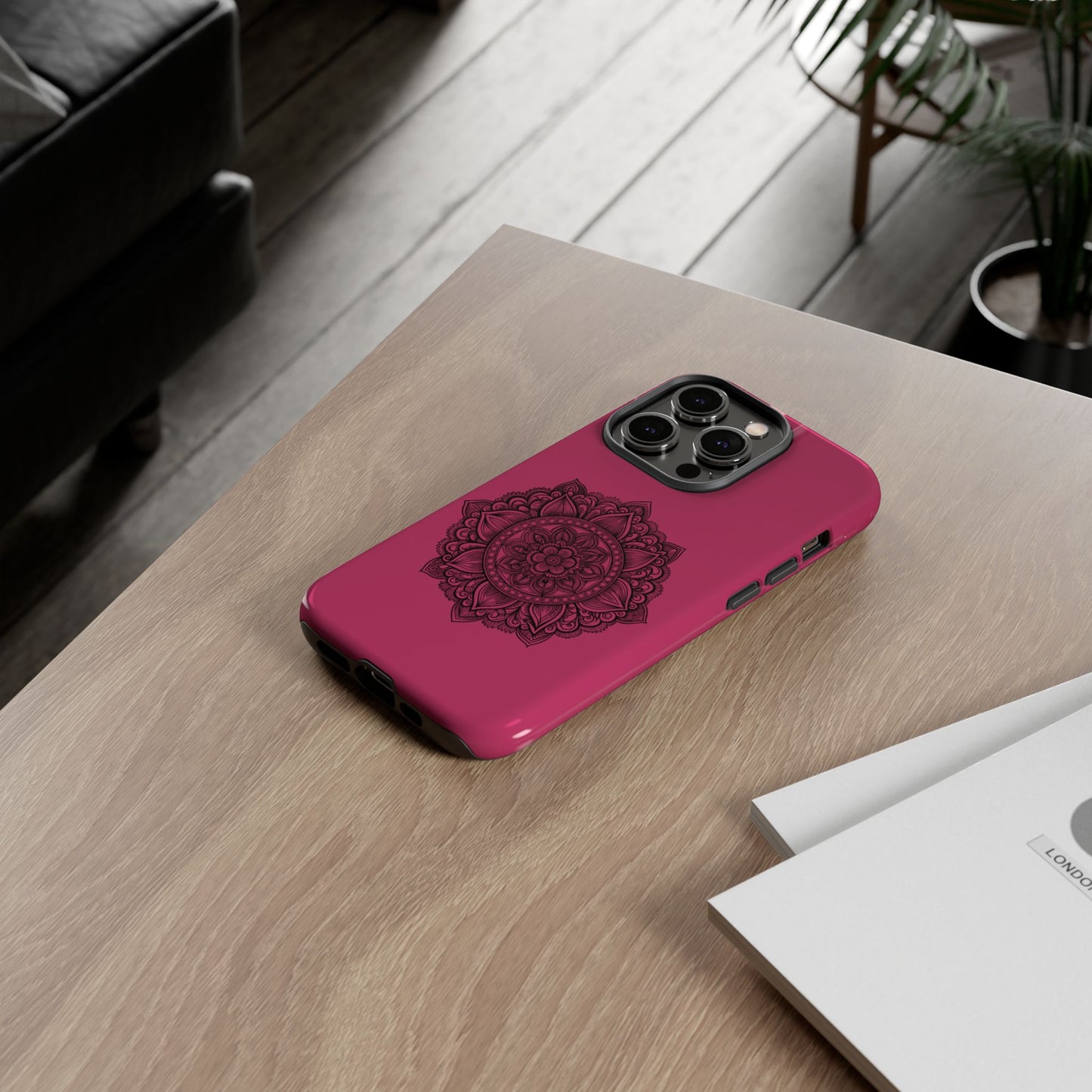 Vibrant Mandala Phone Case, Artistic Protection Cover, Gift for Her, Trendy Accessories, Birthday or Holiday Present