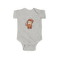 Infant Fine Jersey Bodysuit Monkey