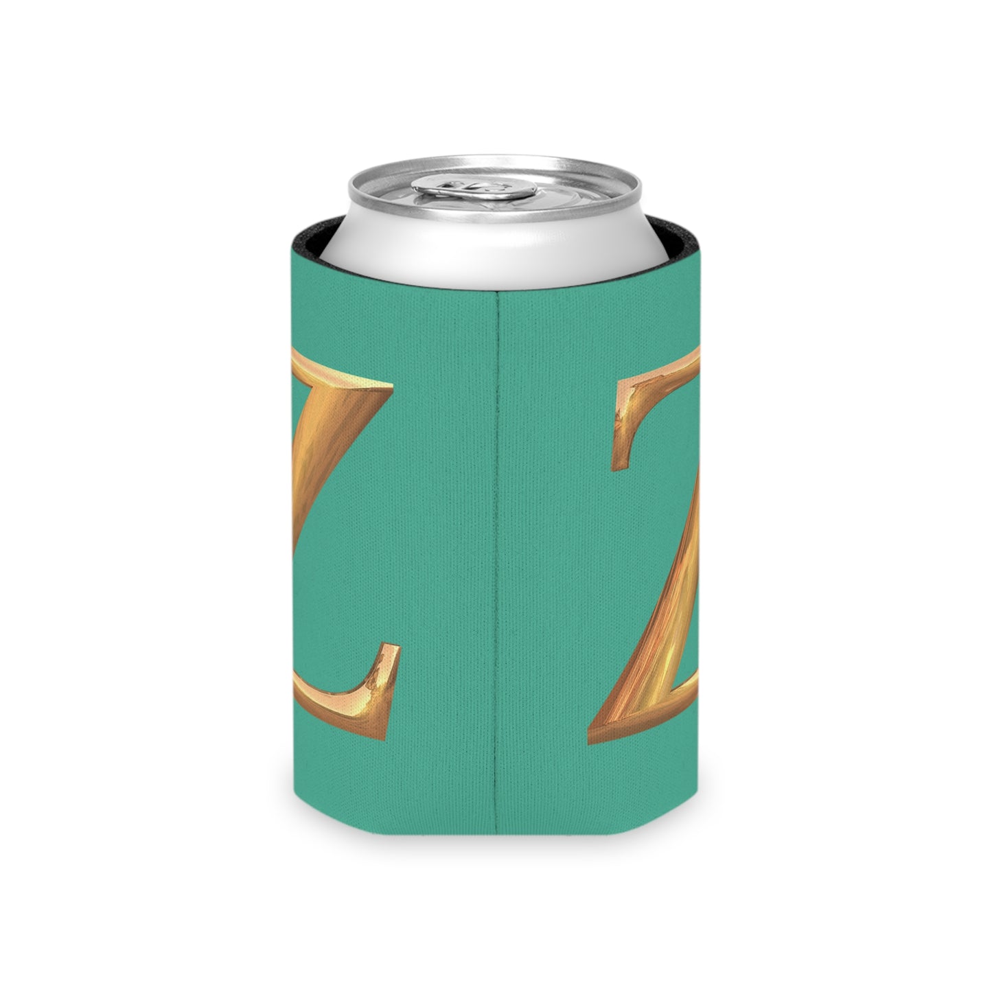 Personalized Monogram "Z"  Can Cooler - Stylish Drink Holder for Parties, Weddings, Beach Days, Summer Gatherings, Gifts