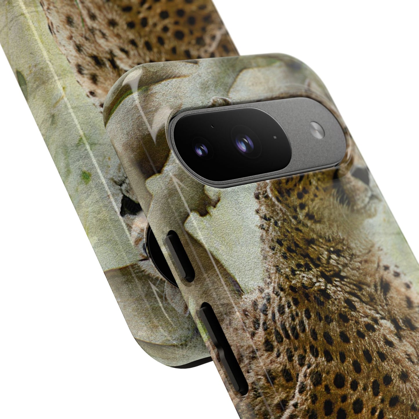 Cheetah Phone Case, Tough Cases, Animal Lover Gift, Wildlife Protection, Eco-Friendly Mobile Cover, Unique Phone Accessory