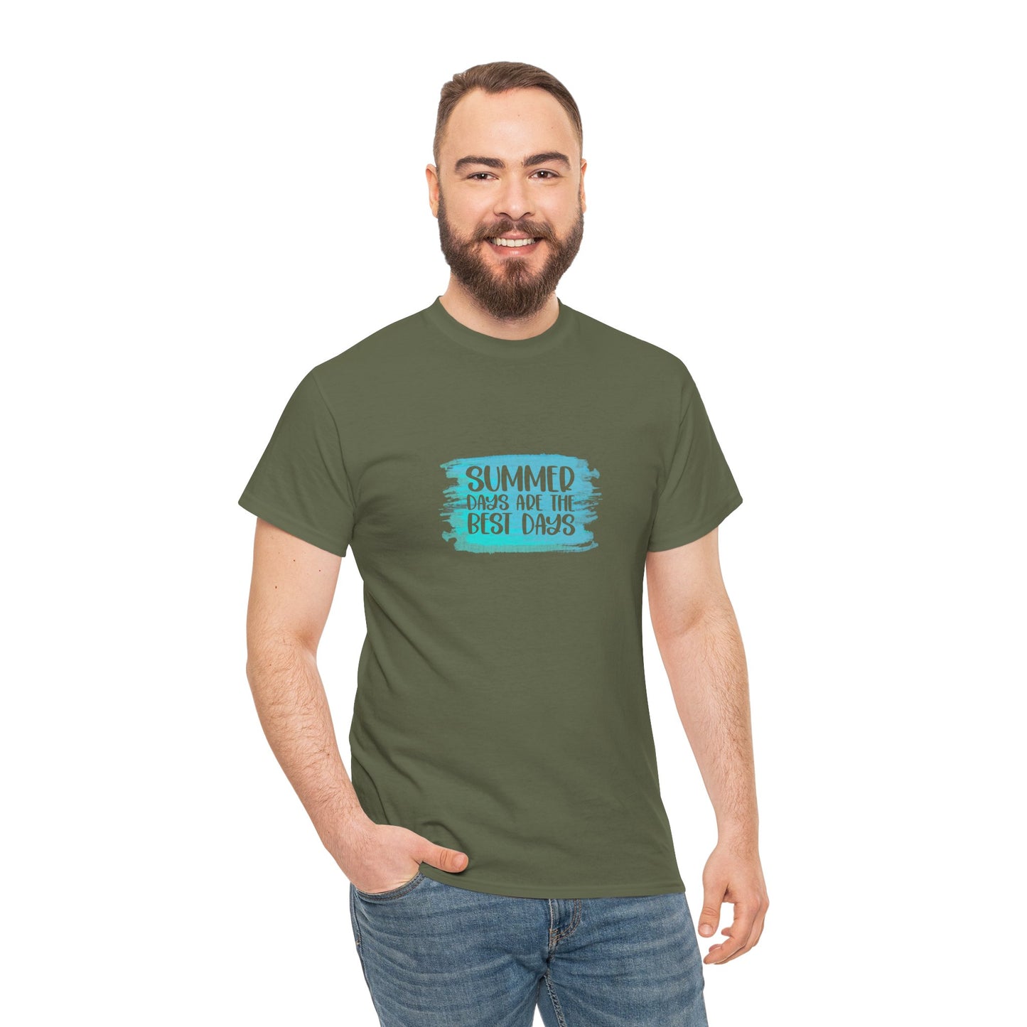 Summer Vibes Unisex Tee, Casual Summer Shirt, Gift for Friends, Beachwear, Relaxed Fit T-Shirt, Graphic Tee, Summer Moments #bestdays