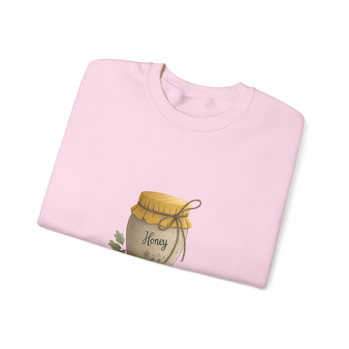Honey Jar Sweatshirt, Cozy Gift, Fall Fashion, Unisex Apparel, Sweetheart Gift, Cute Sweatshirt