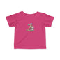 Colorful Number 2 Infant Tee, Cute Baby Shirt, Toddler Clothing, Birthday Outfit, Playful Kid’s Apparel