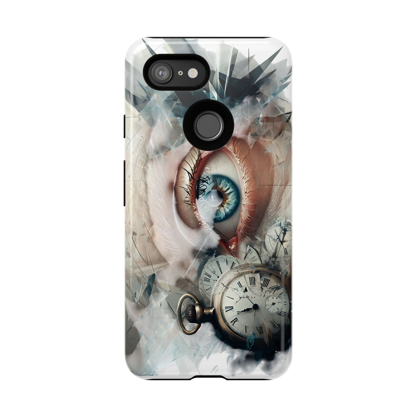 Artistic Eye Phone Case, Unique Smartphone Cover, Whimsical Gift for Art Lovers, Trendy Tech Accessory, Birthday Present, Holiday Gift