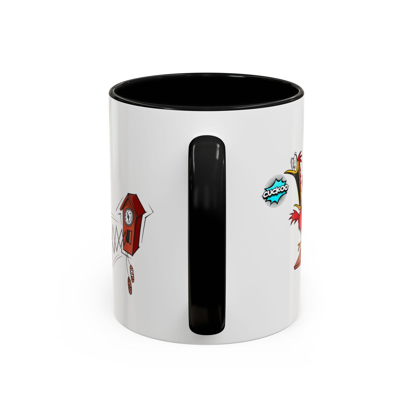 Whimsical Cuckoo Coffee Mug, Fun Gift for Bird Lovers