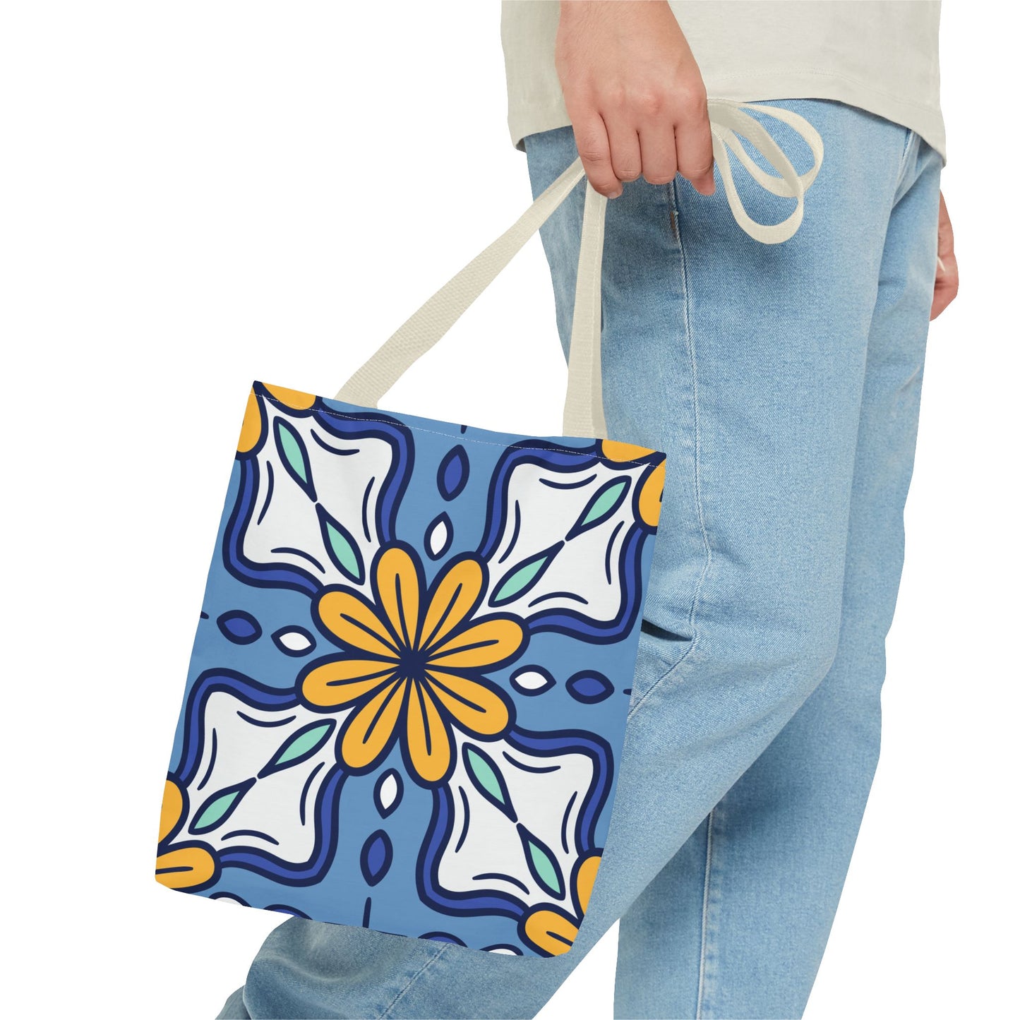 Bohemian Floral Tote Bag