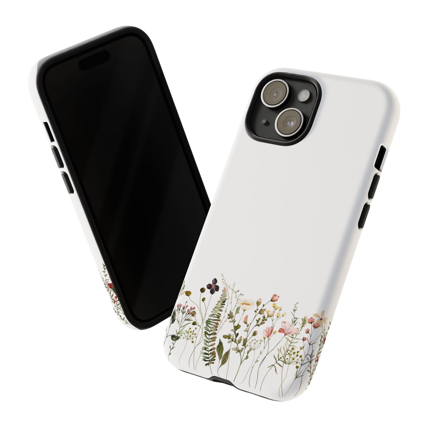 Floral Phone Case - Tough Cases for Nature Lovers, Stylish Floral Design, Phone Protection, Gifts for Her, Eco-Friendly Tech Accessories