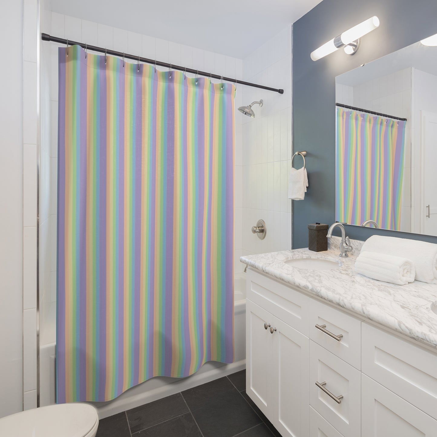 Shower Curtains rainbow