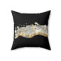Musical Notes Decorative Pillow Perfect for Music Lovers, Home Decor, Throw Cushion