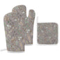 Oven Mitts & Pot Holder Set of 3